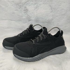 Reebok Unisex Flexagon 3.0 Composite Toe Metal Free Work Shoe Black